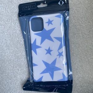 Brand new iphone 11 pro star case. Casely brand. Very cute pattern.